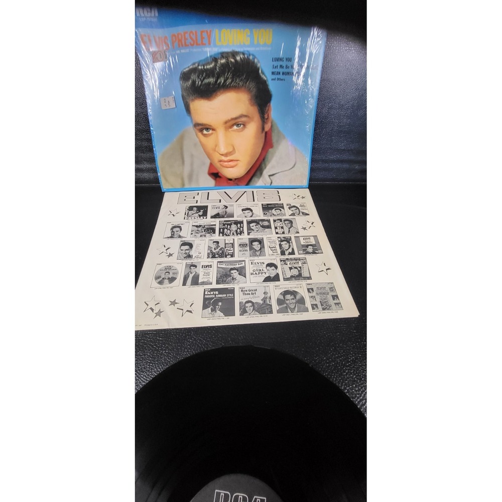 ELVIS PRESLEY LSP-1515(e) LOVING YOU RARE REISSUE NM TO MINT Shrink Price Sticke - Picture 5 of 10